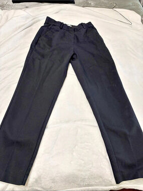 H&M Straight Leg Pants in Black Size 4 Like New